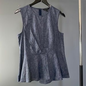 Banana Republic Chambray Sleeveless Top